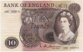 Bank Of England 10 Pound Notes 10 Pounds, from 1961